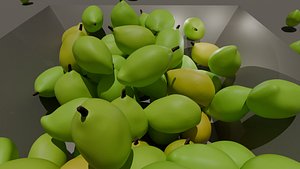Mango Fruit 3d models model