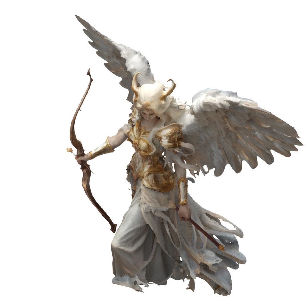 Christmas Angel Archer Statue - Golden  White Holiday Decor model https://p.turbosquid.com/ts-thumb/I4/qNrZnh/Wo/aa.857/jpg/1792177849/1920x1080/fit_q87/ddbb9613de7d87fb6731cc8eb36dd2d4e54b7fa3/aa.857.jpg