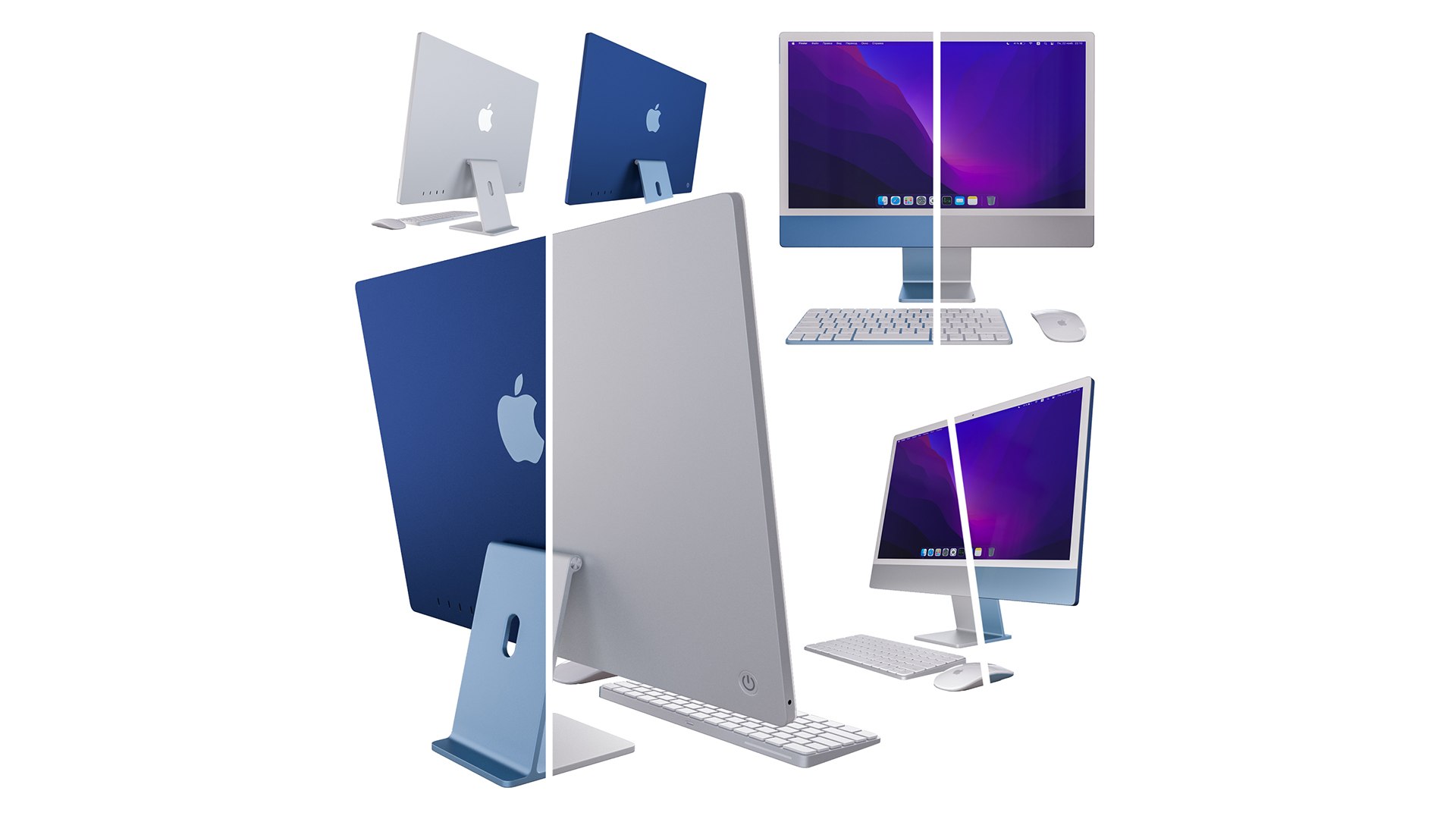 Apple IMac 24 2021 Model - TurboSquid 2093169