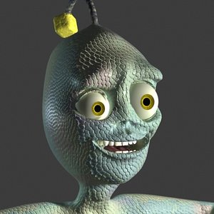 Alien Creature Green
