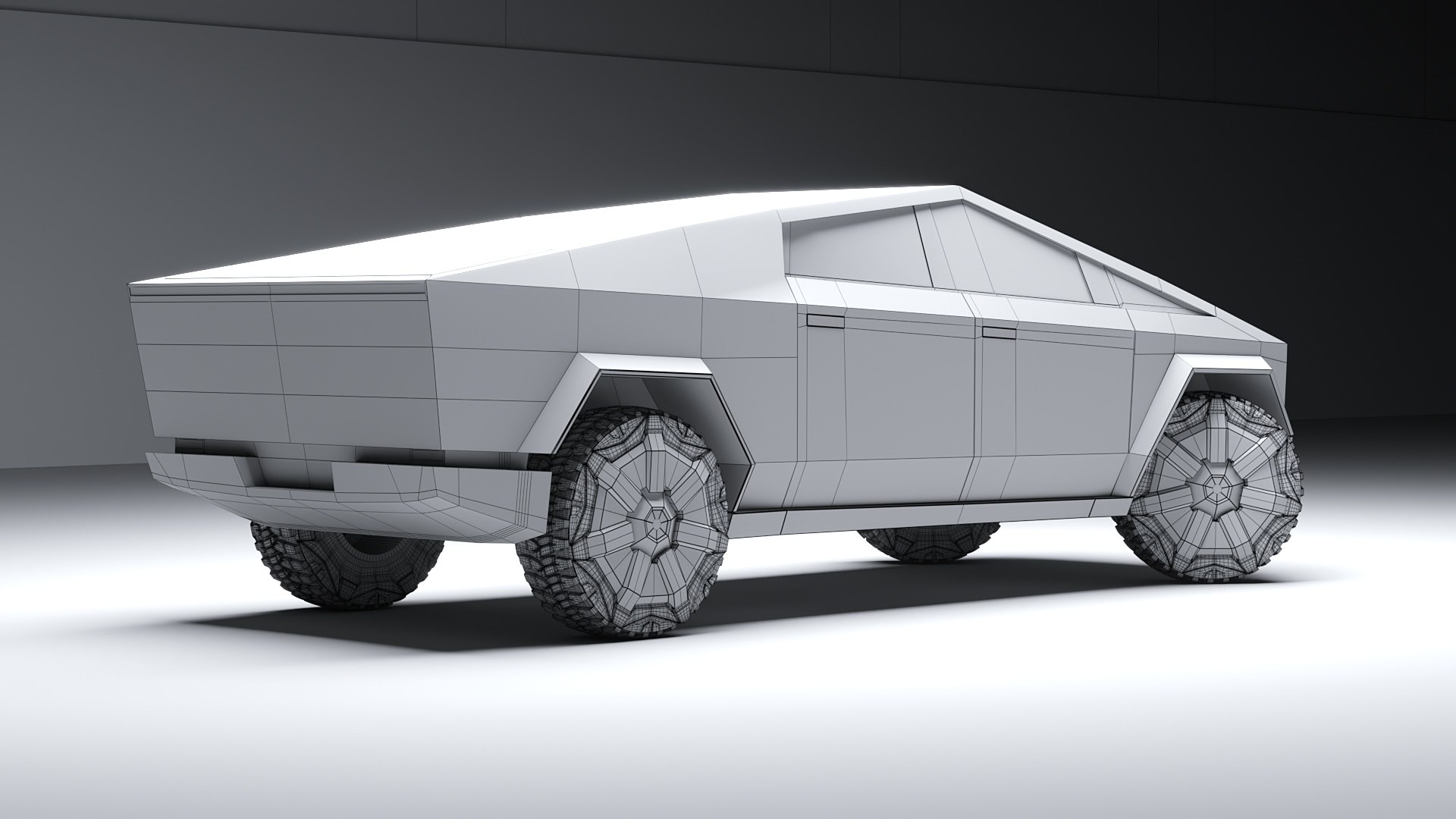 Tesla Cybertruck New Model 3D Model - TurboSquid 1988787