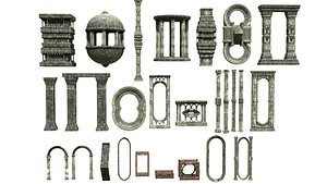 Ancient Stone Ruins Kit