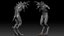 Besta da Garra Sombria Rigged Low-poly