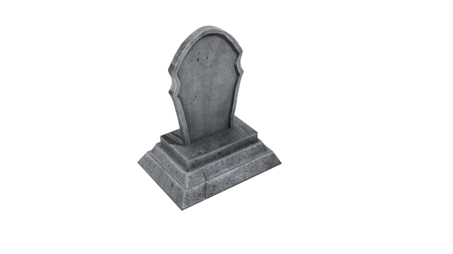 Grave Stone 3D Model - TurboSquid 1870109