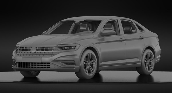 3D model volkswagen jetta r-line - TurboSquid 1350415