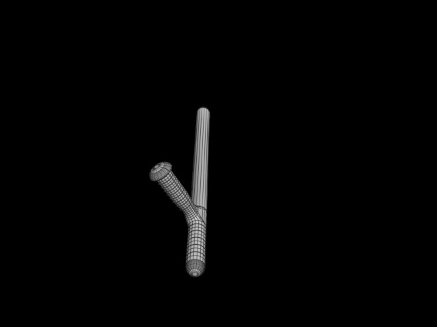 Tonfa ninja 3D model - TurboSquid 1358938