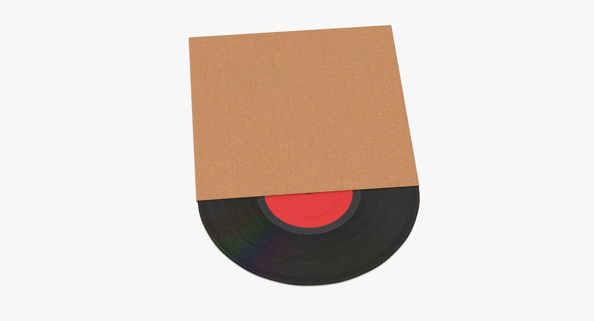 Vinyl LP 01 Cardboard Sleeve