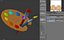 3D artist art palette