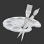 3D artist art palette