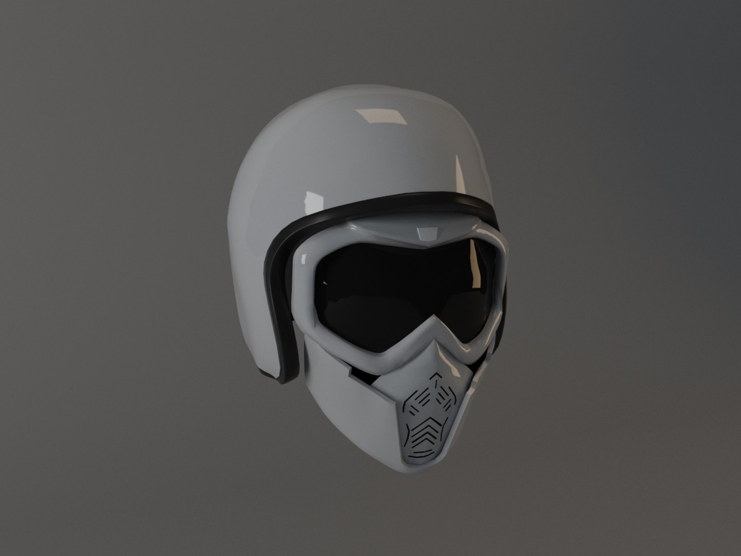 Motorcycle Open Helmet Mask 3D - TurboSquid 1262459