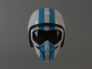 Motorcycle Open Helmet With Mask