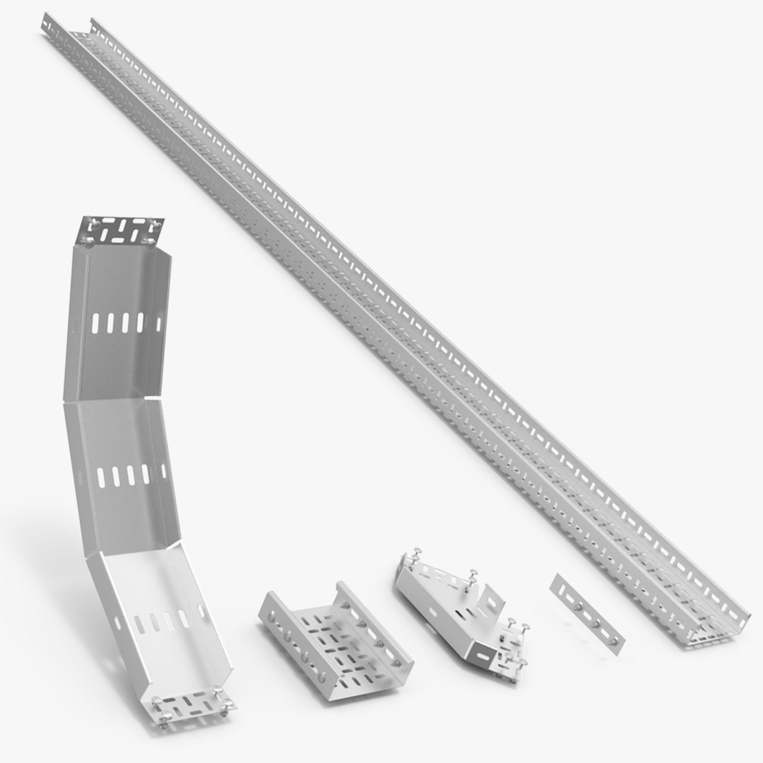 Cable Tray Kit 3D model preview