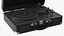 Turntable Player Vinyl Record Player Closed
