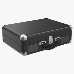 Turntable Player Vinyl Record Player Closed 3D model