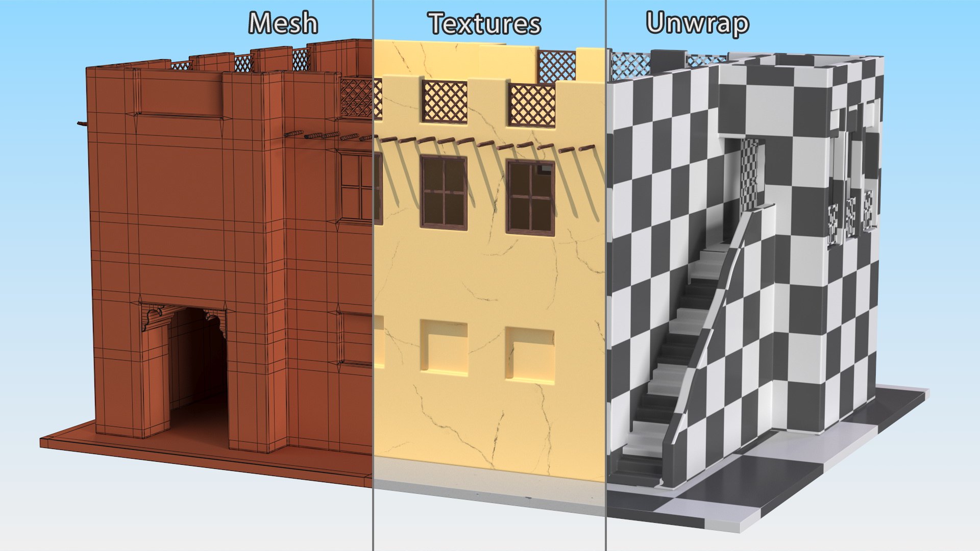 3D Cartoon Two Story Arab Adobe House https://p.turbosquid.com/ts-thumb/I5/bDoUwe/po/cartoontwostoryarabadobehousemb3dmodel013/jpg/1725512150/1920x1080/fit_q87/651697e5d6640dfa42804dfa233f7151b7c9c984/cartoontwostoryarabadobehousemb3dmodel013.jpg