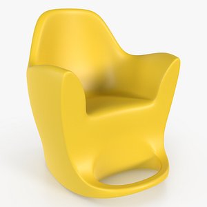 Yellow Plastic Chair