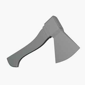 Axe - Geometry Only No Textures No Materials 3D model