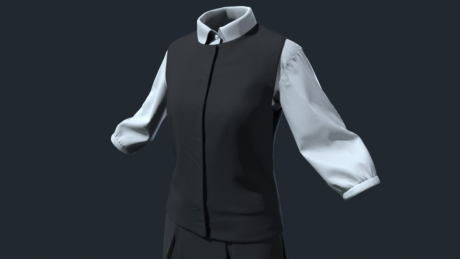 Japanese Office Uniform Realistic 3D model https://p.turbosquid.com/ts-thumb/I5/fTsO8L/Yf/untitled_viewport_008/jpg/1752108929/1920x1080/fit_q87/db8a3a5d052082cd6c9c7fc4432bae4ecdc31aad/untitled_viewport_008.jpg