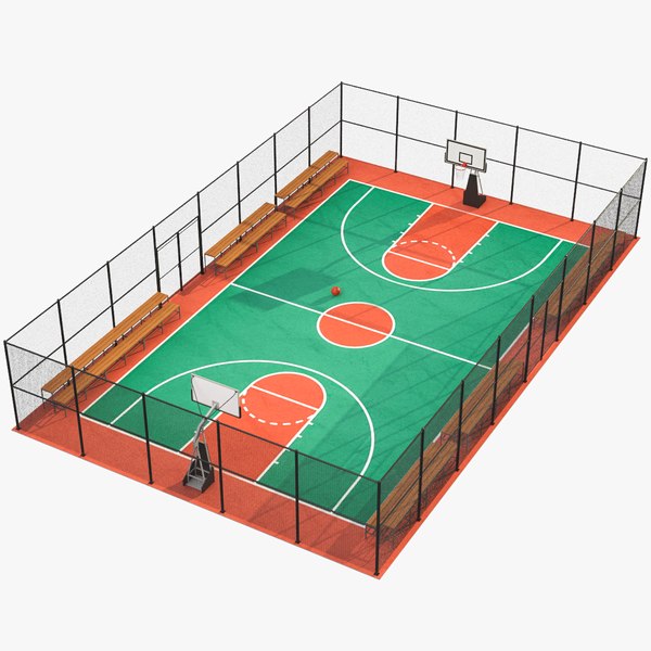 Basketball Court 03 3D