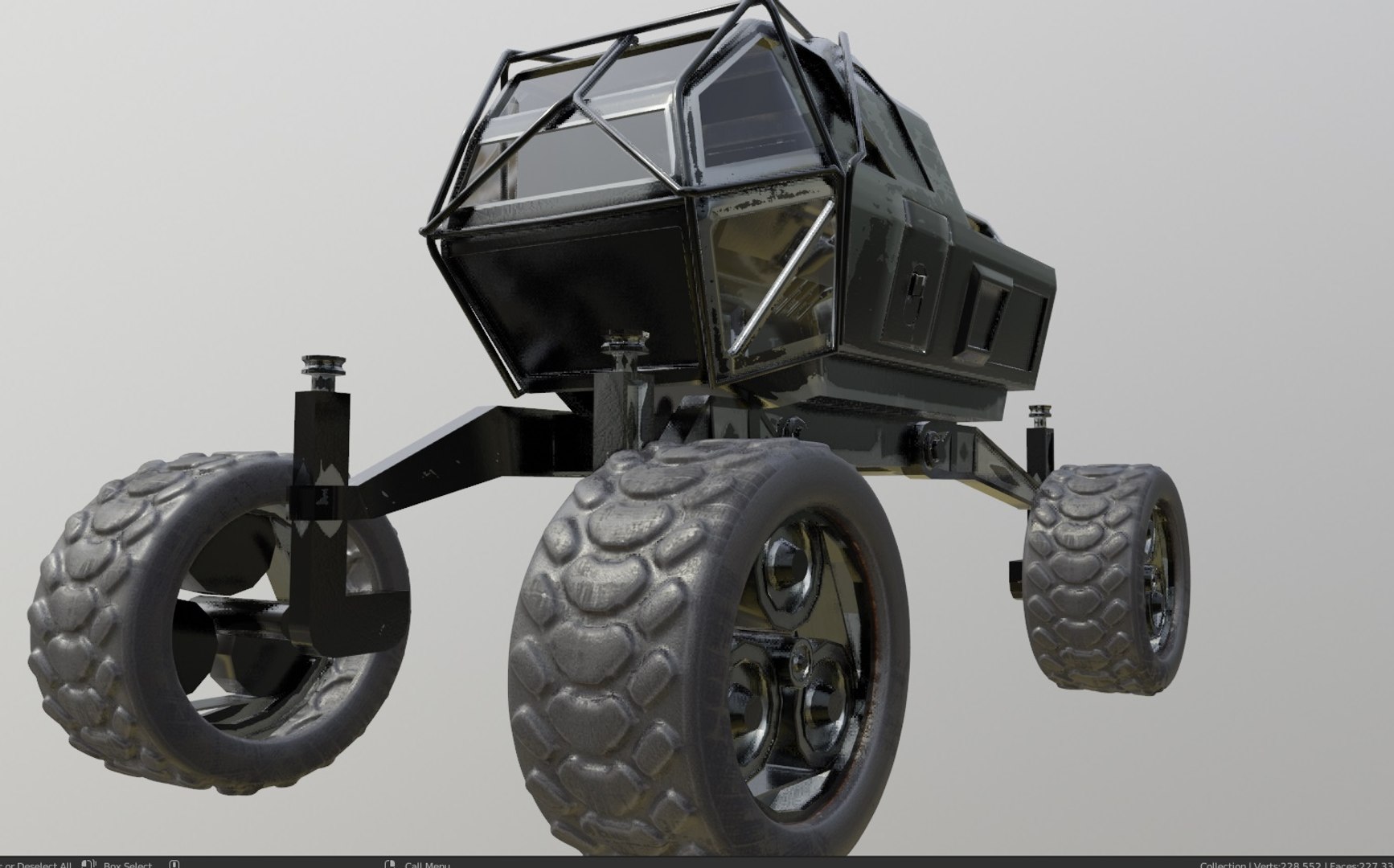 Mars Rover Planet Explorer 3D - TurboSquid 1390524