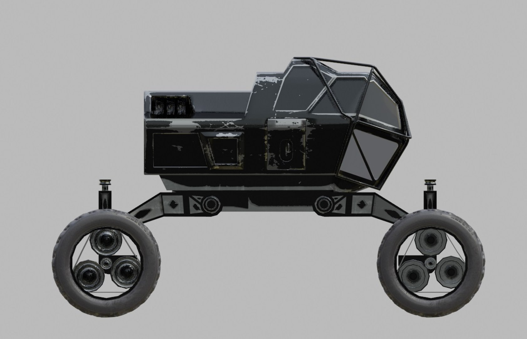 Mars Rover Planet Explorer 3D - TurboSquid 1390524