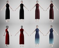 Dress 56 Simple Velvet Colors Collection 5