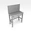 workbench table 3d model