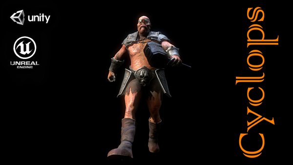 独眼巨人3d模型