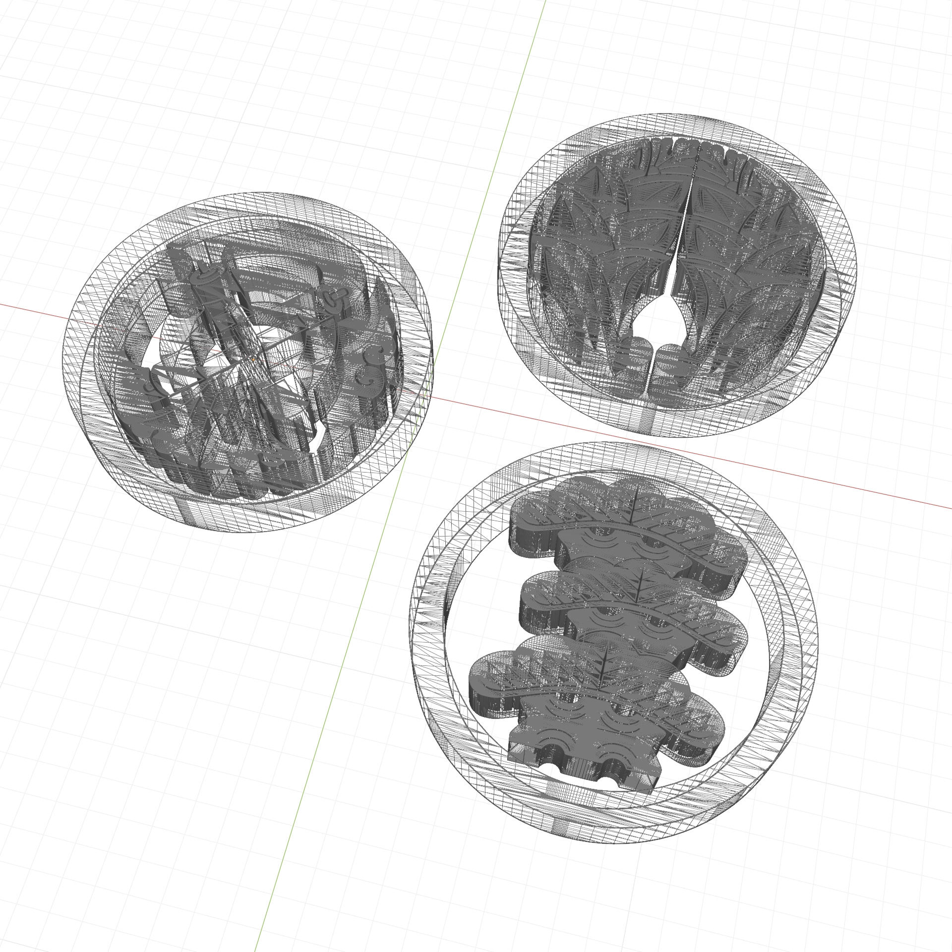 japanese kamon -family crest-03 3D 모델 - TurboS…