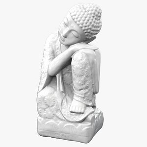 3D buddha statue
