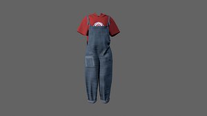 Bib and brace overalls