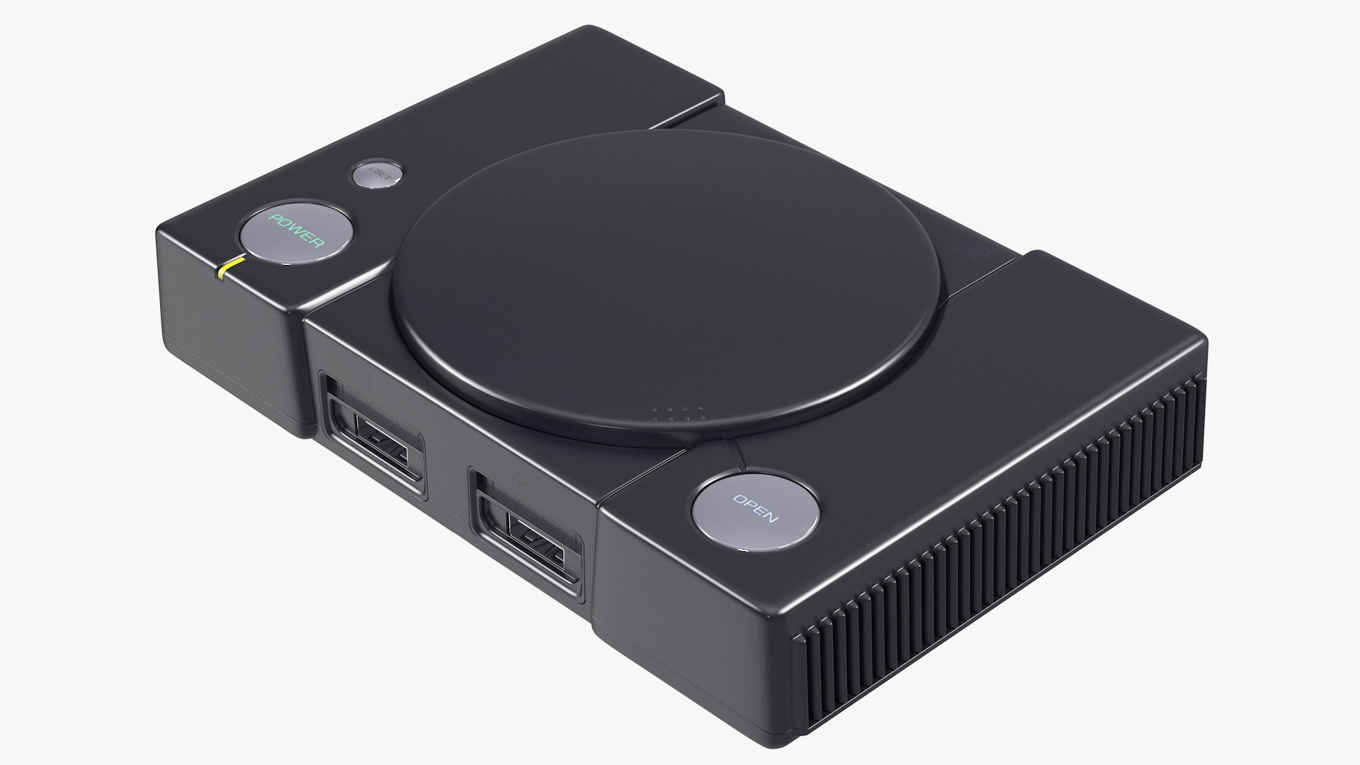 Old Gaming Console 3D model preview