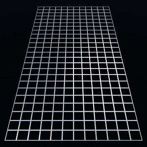 Perforated panel with 81 percent opening 25O123 model