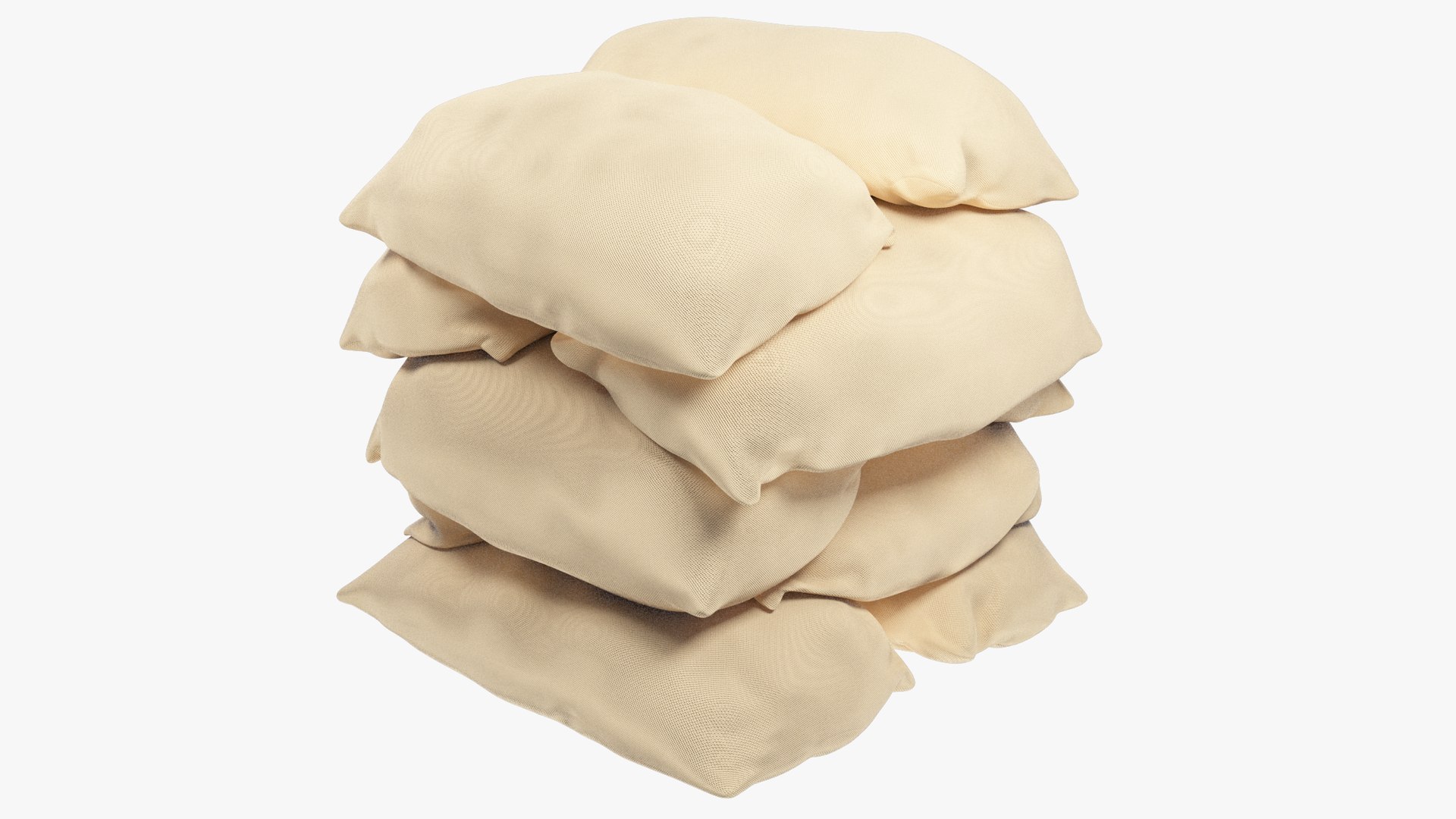 Sacks Stack V1 3D model - TurboSquid 2178595