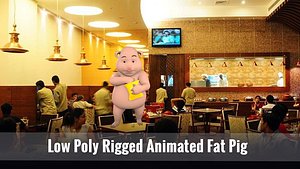 pig munch ar 3D model