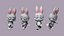 Cartoon character animals
