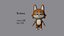 Cartoon character animals