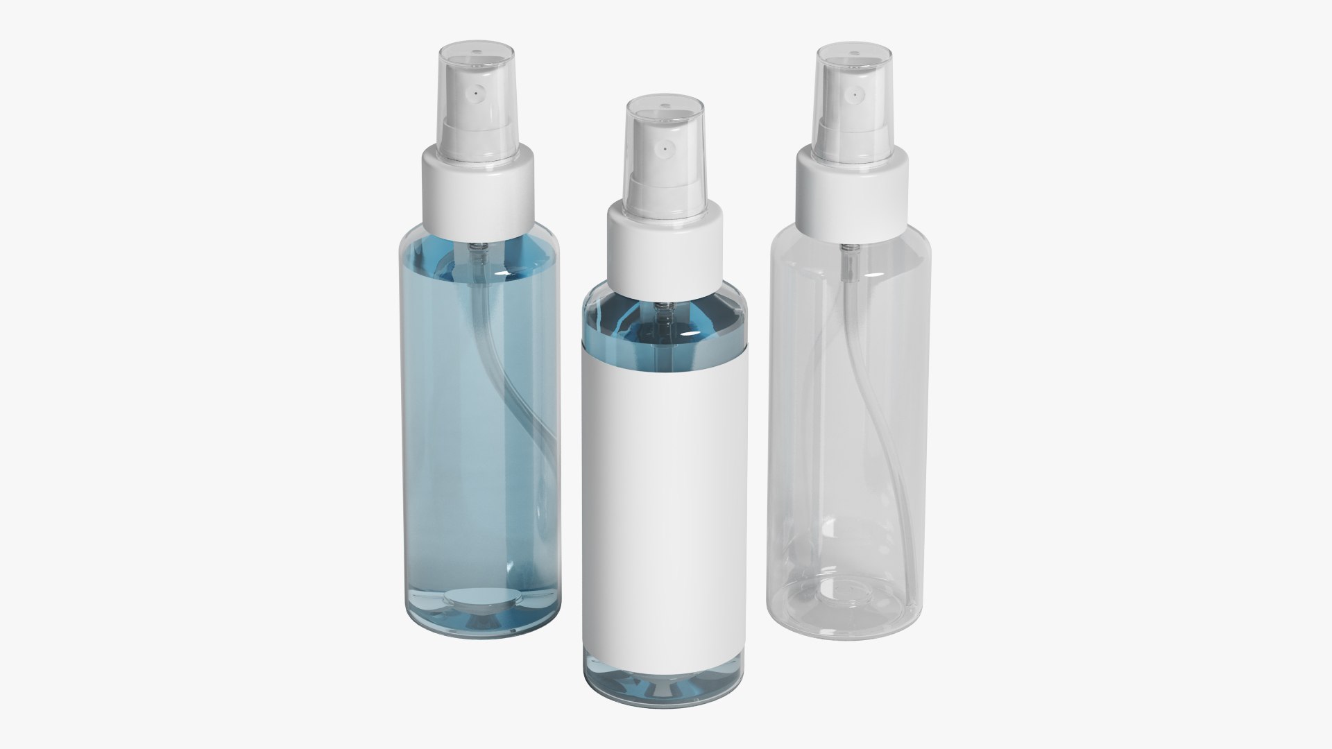 Spray Bottle 100 Ml Model - TurboSquid 1562959