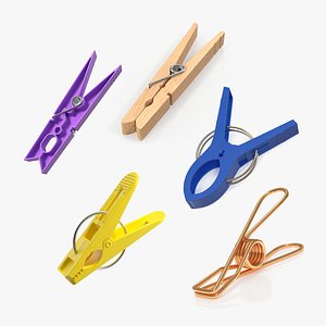 Clothespin 3D Models for Download