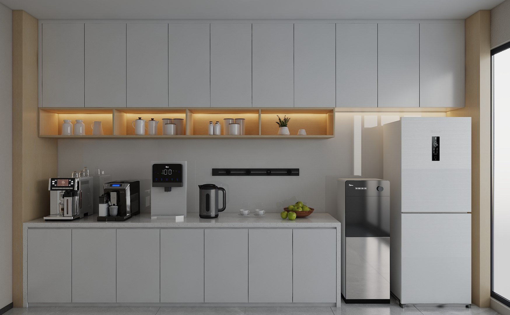 Kitchen Unit With Utensils 3D Model - TurboSquid 2086179