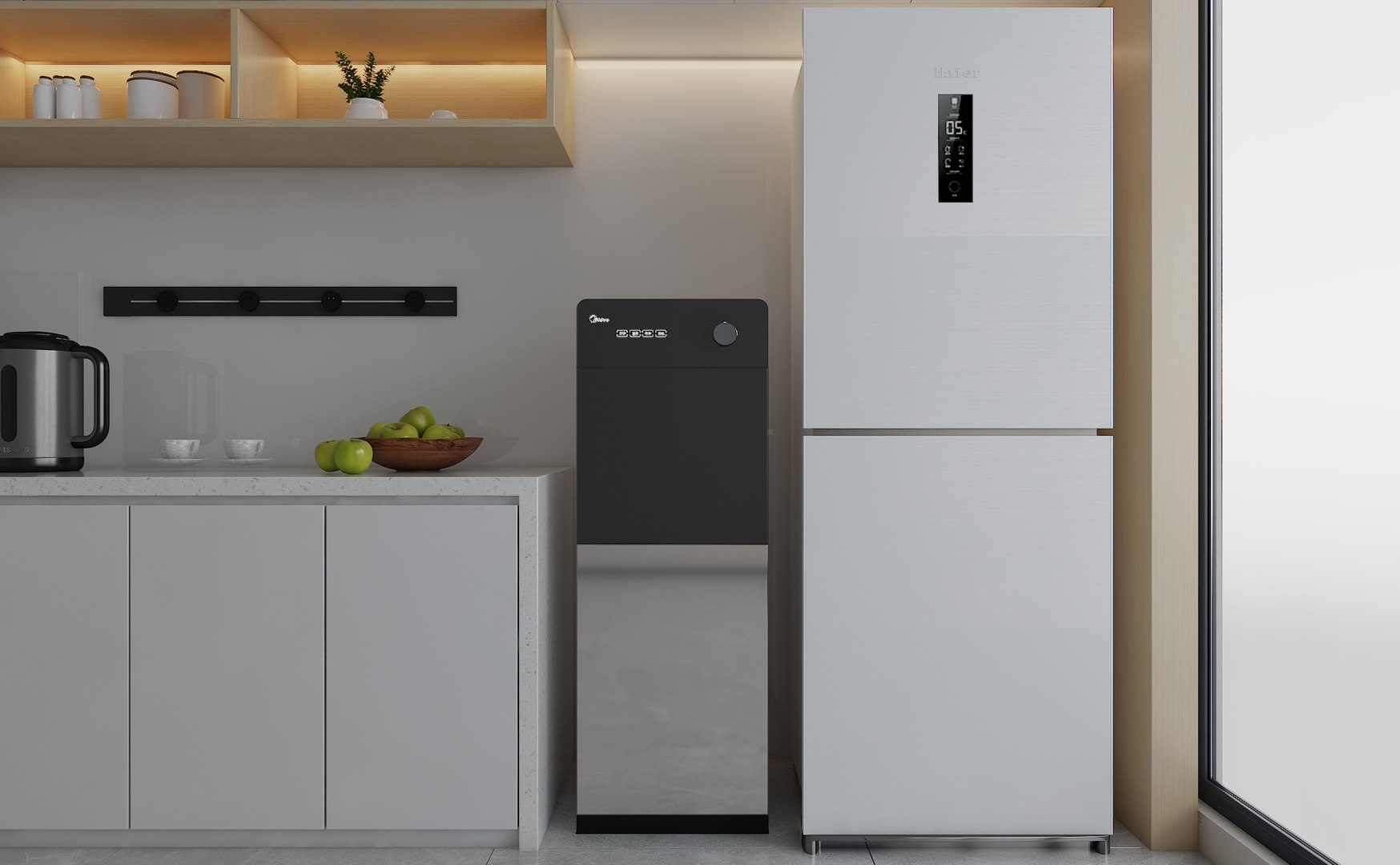 Kitchen Unit With Utensils 3D Model - TurboSquid 2086179