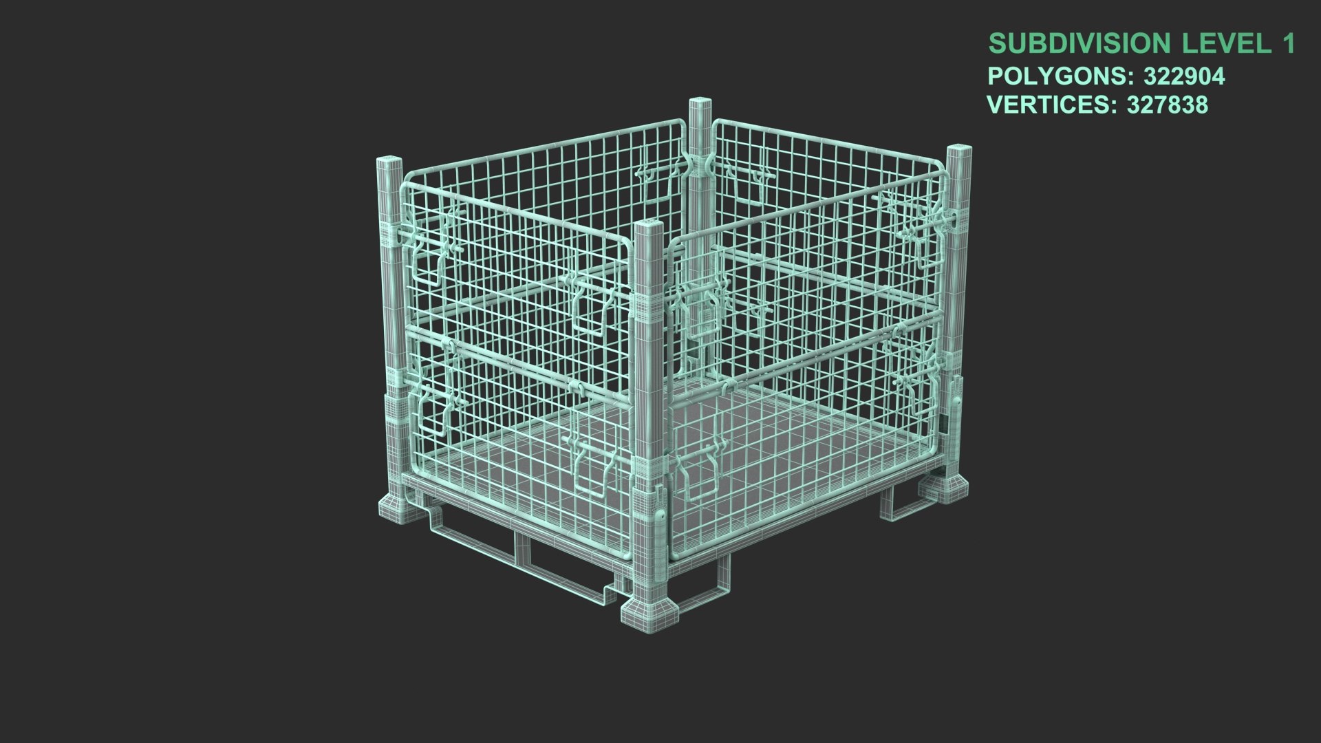 3D Mesh Cage https://p.turbosquid.com/ts-thumb/I6/Kkz5U3/48/wireframe_0006/jpg/1732692890/1920x1080/fit_q87/3f7031f3ee025cead3e72188ea54c6b9b9d52316/wireframe_0006.jpg