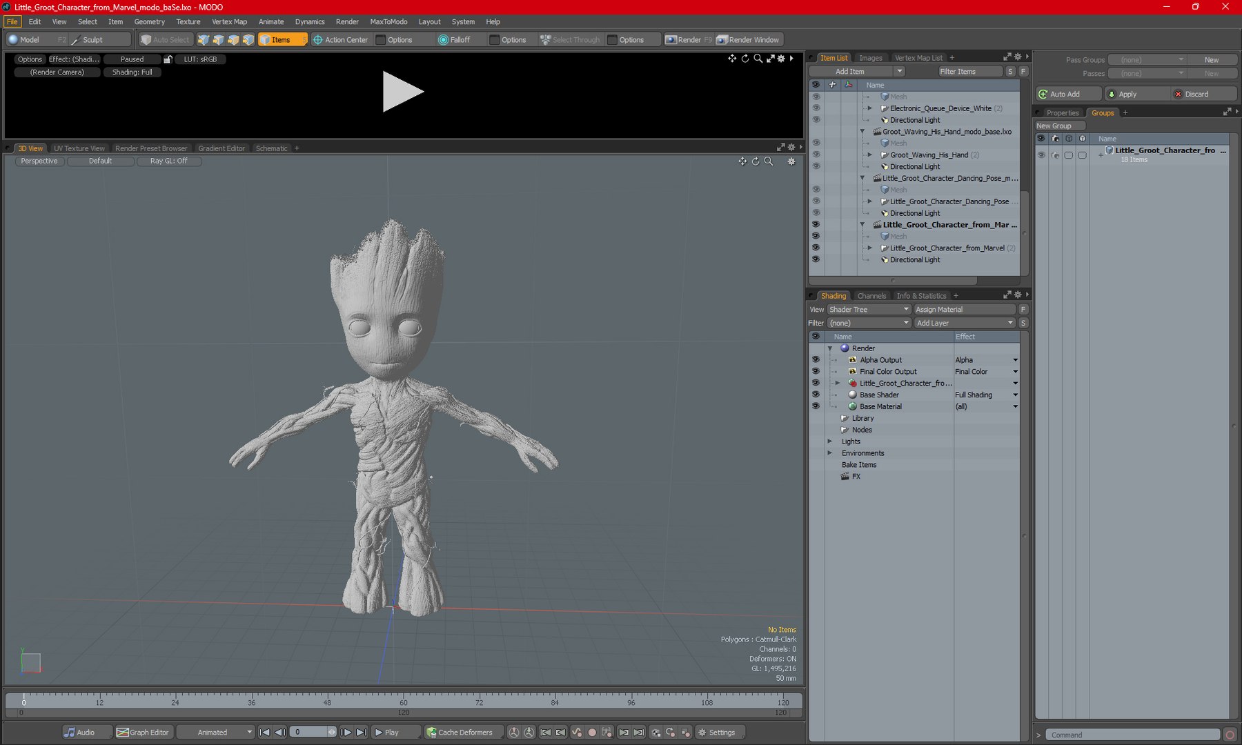 Little Groot Character from Marvel 3D model https://p.turbosquid.com/ts-thumb/I6/LtjQ3m/Ci/littlegrootcharacterfrommarvelvray3dmodel021/jpg/1723658667/1920x1080/fit_q87/b1b78df8887d23df95df6e6c4b2ba3b519c8d48e/littlegrootcharacterfrommarvelvray3dmodel021.jpg