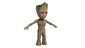Little Groot Character from Marvel