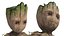 Der kleine Groot als Figur aus Marvel