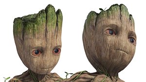 Little Groot Character from Marvel