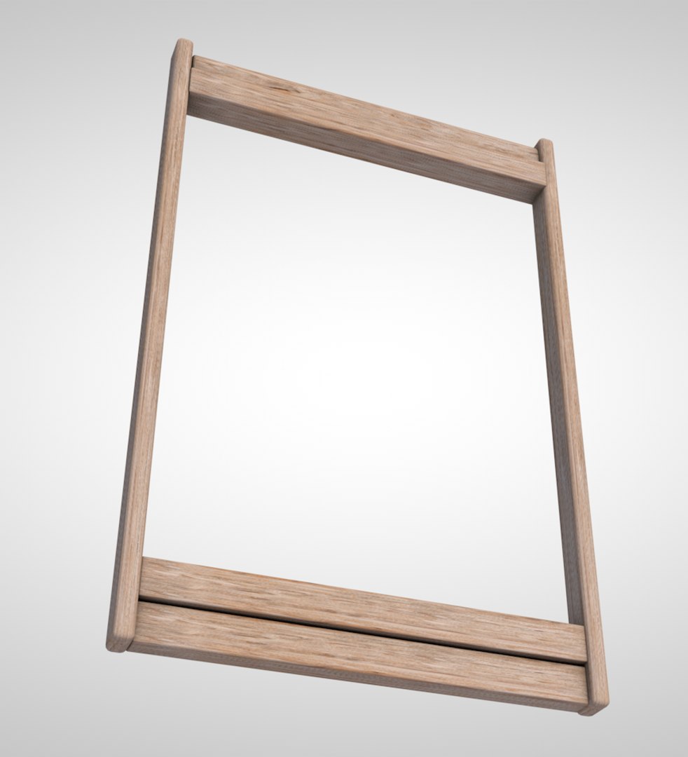 3D Rustic Frame Model - TurboSquid 1383227