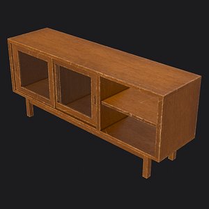 Sideboard Game Ready PBR 3D model
