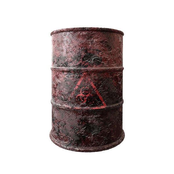 oil barrel 3D model