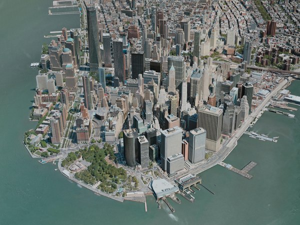 3D new york city lower